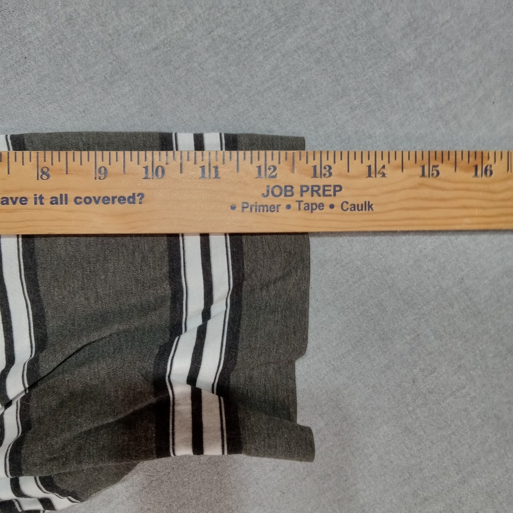 Polo Golf Ralph Lauren Polo Shirt Mens Large Gray White Striped Pima Cotton Golf - Picture 8 of 10